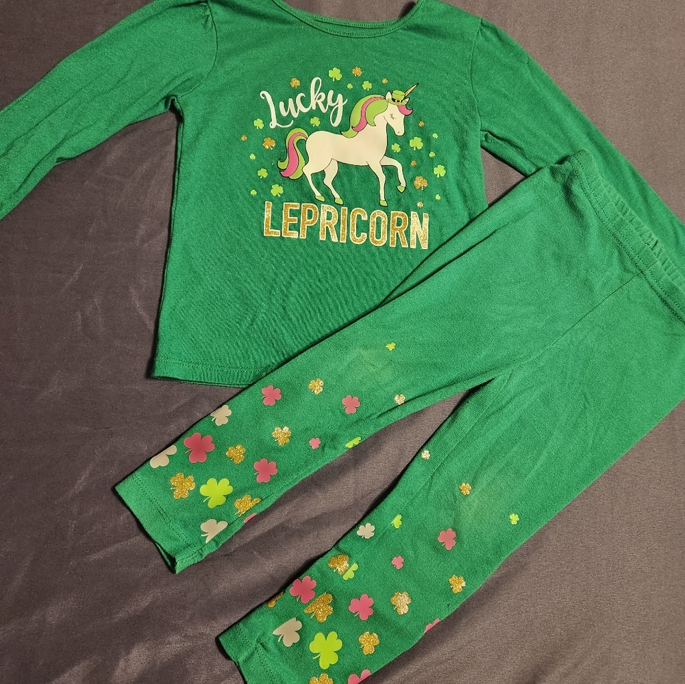 Toddler Girls 4T St Patrick's outfit